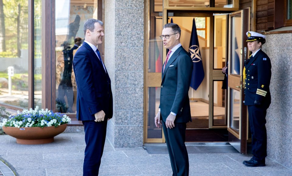 Prime Minister Gintautas Paluckas in Helsinki: it is gratfying that Lithuania and Finland share common views