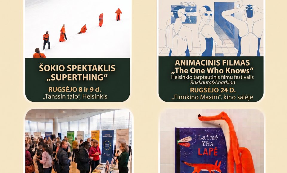 Lietuviški kultūros renginiai Suomijoje rugsėjį